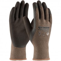 C1500-M Powergrab Brown Latex Microfinish Poly Medium Glove