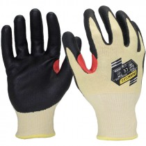 Ironclad Command Cut Resistant Kevlar Glove With Foam Nitrile Coating, Small