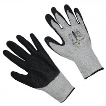 HPPE Cut Resistant Glove, Latex Coated Palm, Medium