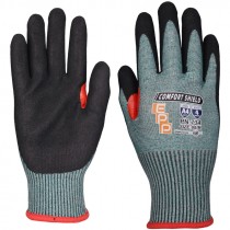 13ga HPPE Cut Resistant Glove, Nitrile MicroSurface Grip, Reinforced Thumb Crotch, Touchscreen Compatible, X-Large
