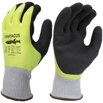 13 Gauge HPPE Cut Resistant Glove, Full Smooth Latex Coat & Latex MicroSurface Grip, 2-XL