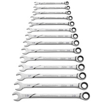 GEARWRENCH 14 Piece 120XP™ Universal Spline XL Ratcheting Combination Metric Wrench Set