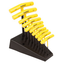Metric Standard T-Handle Hex Keys