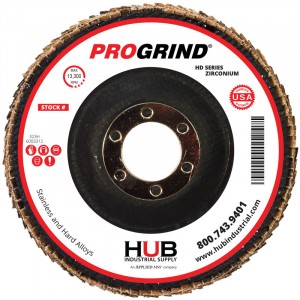 4-1/2" x 7/8" 40# T29 Zirconia Flap Disc | ProGrind® HD Series™