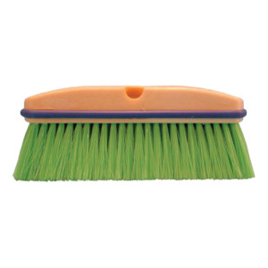 10" Green Flagged Nylon Vehicle Brush