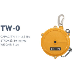 TW Series 1.1-3.3lbs Capacity 39" Stroke TW-00