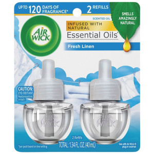 Air Wick® Scented Oil Refill, Snuggle Fresh Linen, Twin Pack