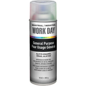 Work Day® General Purpose Enamel Spray Paint - Clear