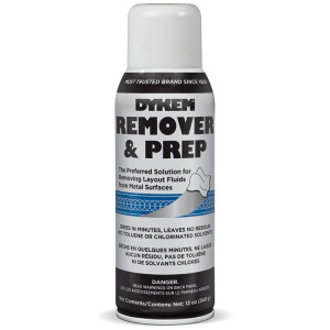 Dykem Blue Steel Layout Fluid Remover