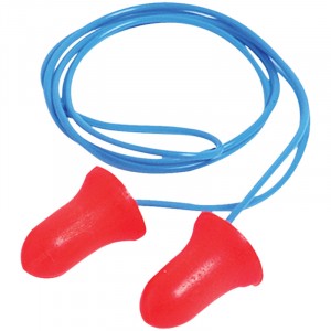 Max Pre-Shaped Corded Foam Earplugs