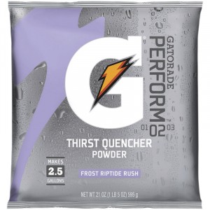 Gatorade® 2-1/2 Gal. Powder Mix - Riptide Rush (Sold  in Boxes of 32)