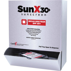 SPF 30+ Sunscreen Lotion Packets