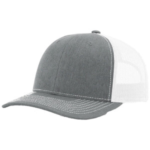 TRUCKER CAP - HEATHER GREY/WHITE