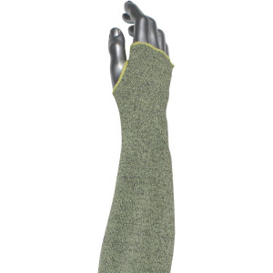 Kut Gard® Single-Ply ATA® Hide-Away™ FR, Aramid Blended Sleeve with Thumb Hole, 22"