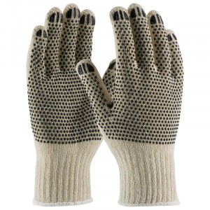 110PDD-S Small EC Cotton Gloves PVC Dotted