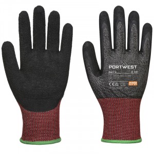 13 Gauge HPPE Cut Resistant Glove, Latex Coated Palm, X-Large