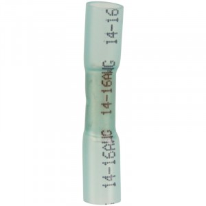 BUTT CONNECTOR HEAT SHRINK BLUE