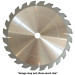 22" x 1"  x 60 Tooth .148" Plate, +5° ATB Hook, Cross Cut / Trim Saw Blade
