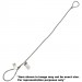 WIRE ROPE SLING 1/8"-3/8" FIN X 10' 7-PART STD 6" EYES