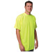 Non-Rated T-Shirt, Wicking Polyester Mesh, Hi-Vis Yellow, X-Large