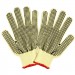 10 Gauge Aramid/Cotton Cut-Resistant Glove w/ PVC Dots, Large