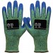 Ion-A4™ Green HPPE Glove, Latex Coated Palm, Large