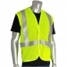 Class 2 Arc Flash Safety Vest, Hi Vis Yellow, Hook & Loop Closure, 3-XL