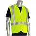 Class 2 Arc Flash Safety Vest, Hi Vis Yellow, Hook & Loop Closure, 4-XL