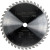 12" x 1" 40T Re-Sharpenable Circular Saw Blade - Nail Shredder Technology® | PRO™ Series
