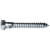 1/2" X 3-1/2" Lag Screw Zinc Plated