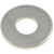 1/4" 18-8 Stainless Steel Flat Washer
