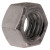 3/8-16 Finished Hex Nut, Hot Dipped Galvanized