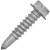 #12 x 1" Stalgard #3 Pt. Hex Head Tek Screw