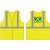 Class 2 Safety Vest - Lime Green Mesh w/ Santek Logo, 4-XL
