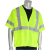 Class 3 Safety Vest, Hi-Vis Yellow, H & L Closure, 5-XL