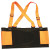 Medium Orange Hi-Vis Back Support