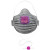 Moldex® Air Wave® P100 Particulate Respirator, Medium / Large