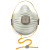 Moldex® Air Wave® N100 Particulate Respirator, w/ Exhalation Valve, Full Foam Face Seal, Small