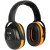 Ear Muff, with Adjustable Headband, Hi-Vis Orange - NRR 25