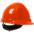 241 Hard Hat, 4-Point Wheel Ratchet Suspension, Hi-Vis Orange