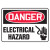 7" x 10" Danger Electrical Hazard Sign