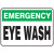 7" x 10" Emergency Eye Wash Sign