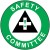 Hard Hat Sticker, Safety Committee - (10) Per Pack