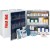 150 Person 675pc ANSI Class B+ First Aid Kit, With Medications, Metal Cabinet