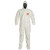 Dupont™ Tychem® 4000 Coveralls, with Hood, Bound Seams, & Boots, Large