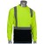 Class 2 Long Sleeve Shirt, Hi-Vis Yellow w/ Black Bottom, Medium