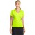 MED LADIES DRI-FIT POLO LIME YELLOWVERTICAL MESH