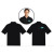 XS NIKE DRY DIAMOND POLO SHIRT BLACK W/ EMBROIDERED WASTE PRO LOGO LH CHEST 1L, TC-18377