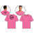 2XL NEON PINK DRI-POWER S/S T-SHIRT W/ GT RECYLE LOGO