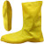 XL YEL HAZMAT-NUKE OVER-SHOE LATEX BOOT.75MM THK, 12 IN. LNGTH, TXTR/RIB SOLE